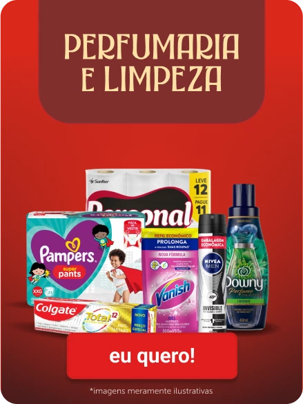 Perfumaria e Limpeza