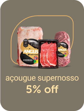 Cliente Prime 5% off Açougue Supernosso