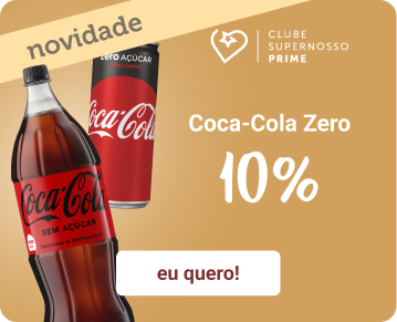 Prime tem 10% em Coca-Cola Zero