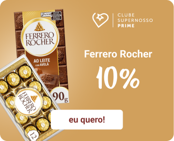 Cliente Prime tem 10% off em Ferrero Rocher